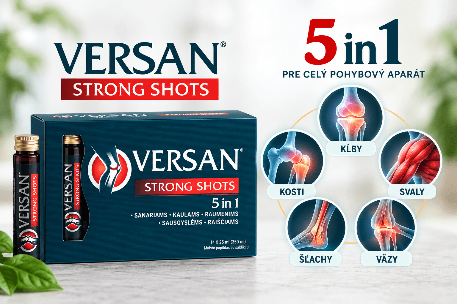 Versan Strong Shots tekuta klbova vyziva 5v1